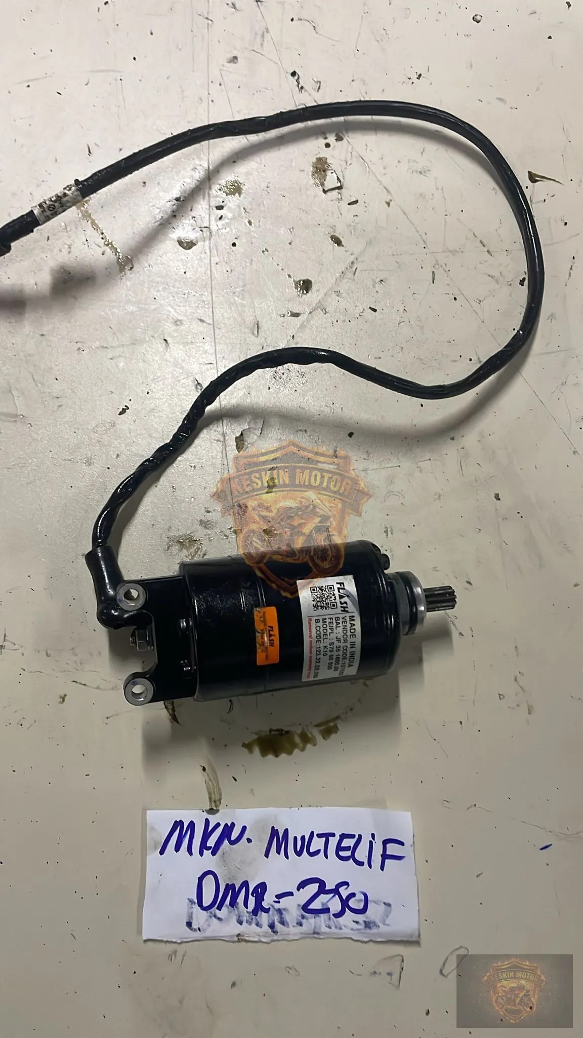 BAJAJ DOMİNAR 250 MARŞ MOTORU - Keskin Motor Orijinal Çıkma Parça