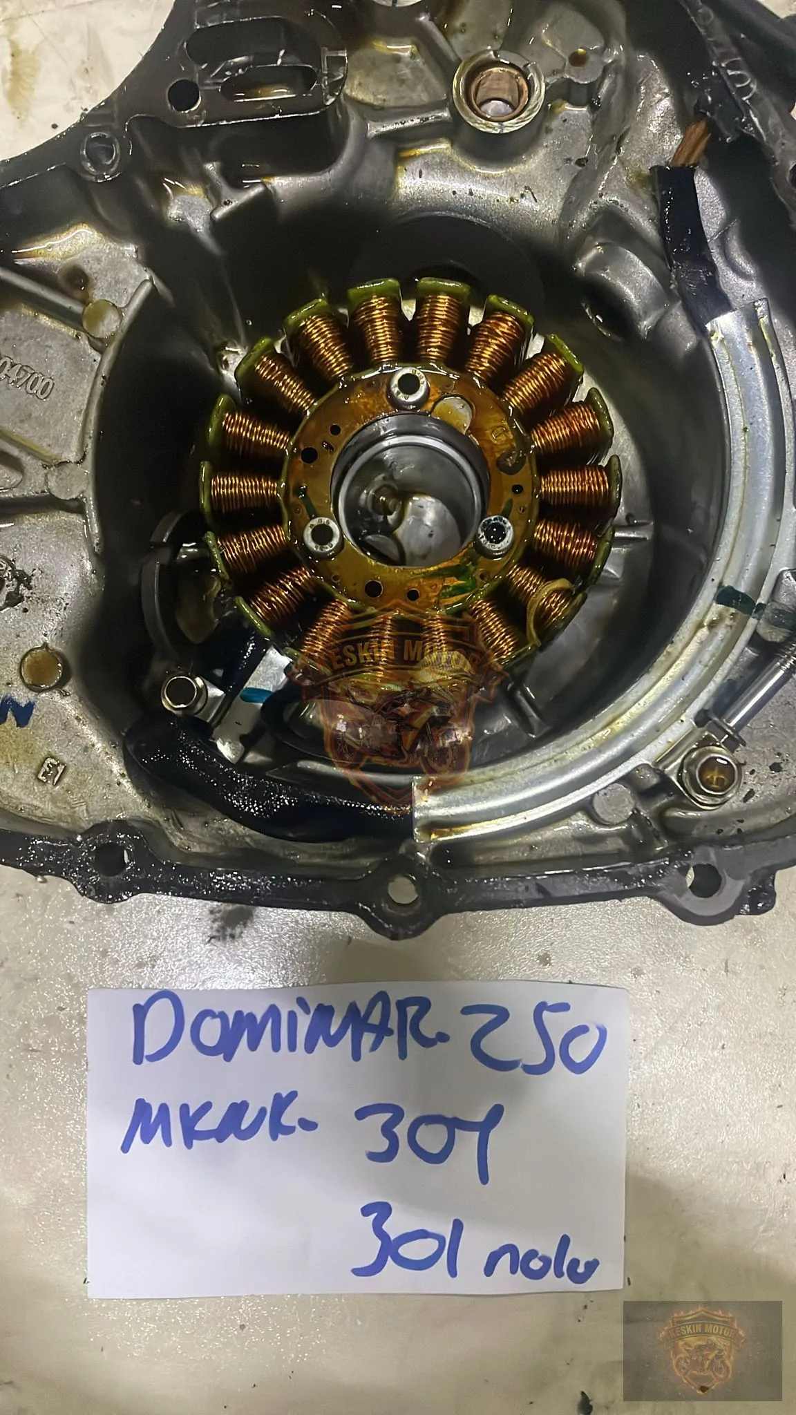 BAJAJ DOMİNAR 250 STATÖR SARGI ORJİNAL - Keskin Motor Orijinal Çıkma Parça