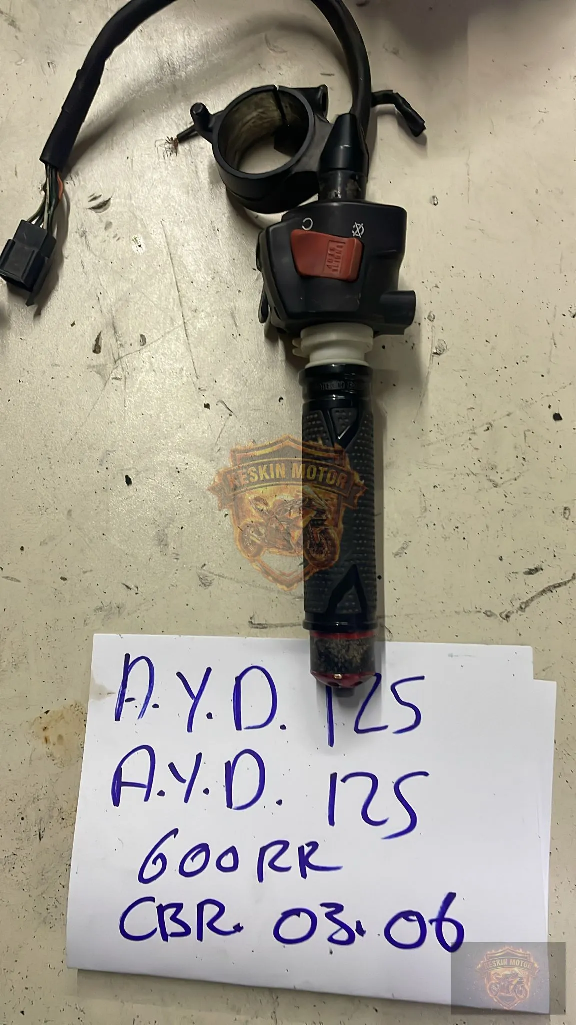 HONDA CBR 600 RR SAĞ GİDON KOMPLE DOLU - Keskin Motor Orijinal Çıkma Parça