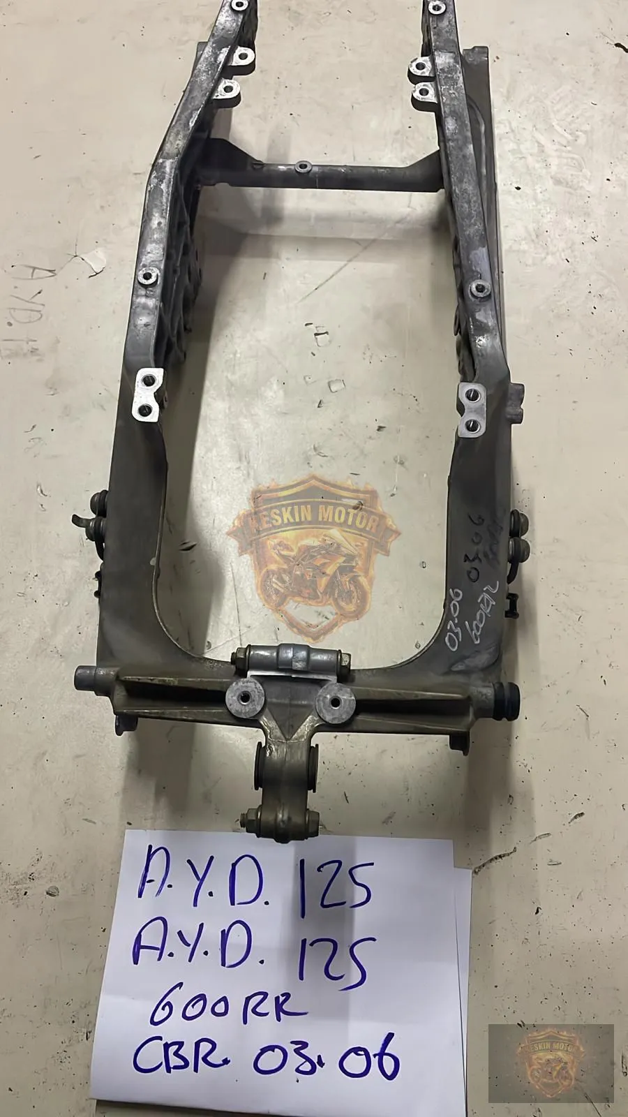 HONDA CBR 600RR ARKA KUYRUK ŞASE - Keskin Motor Orijinal Çıkma Parça