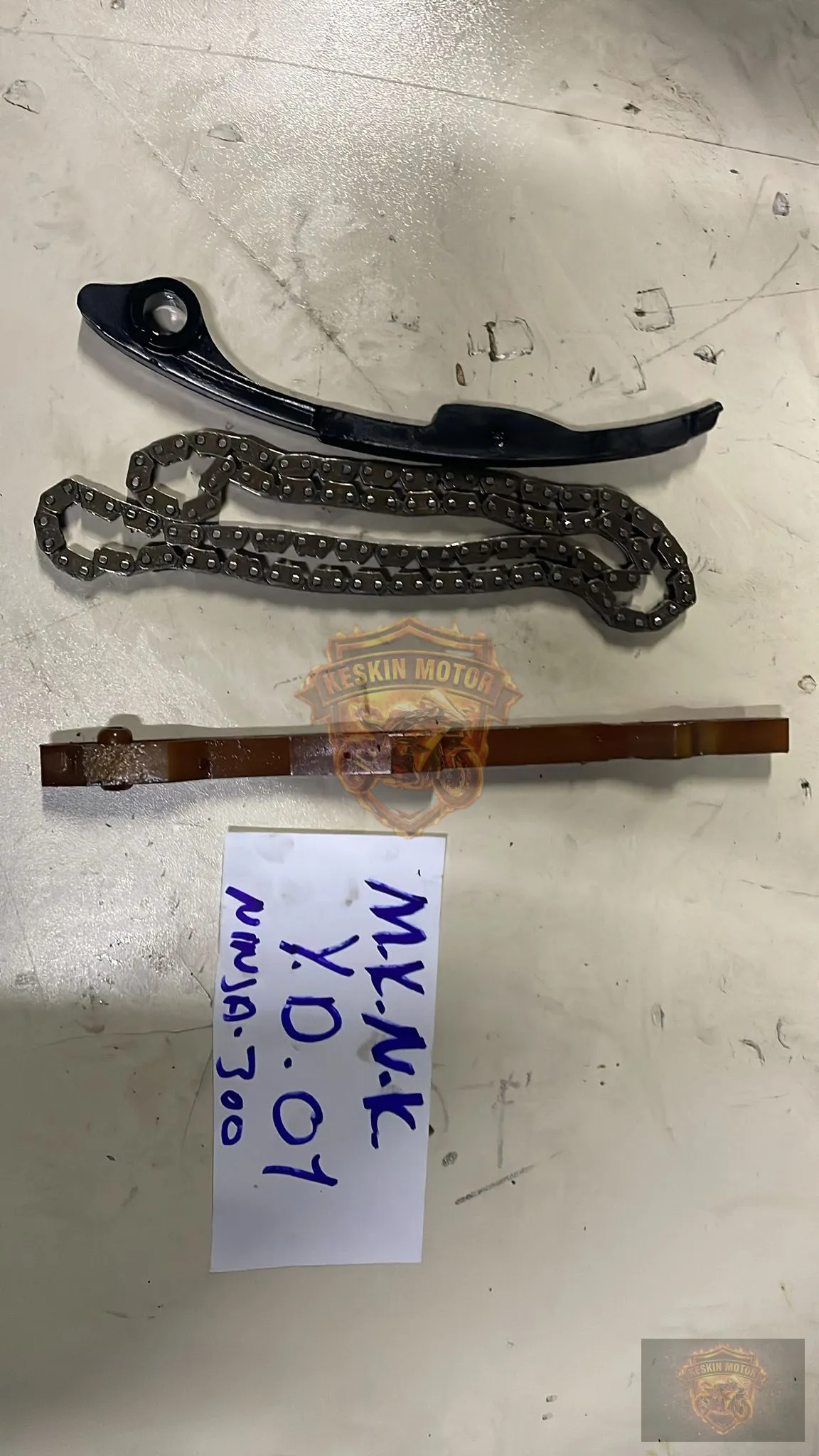 KAWASAKİ NİNJA 300 EKSANTİRİK ZİNCİR + PALETLER TAKIM SET - Keskin Motor Orijinal Çıkma Parça