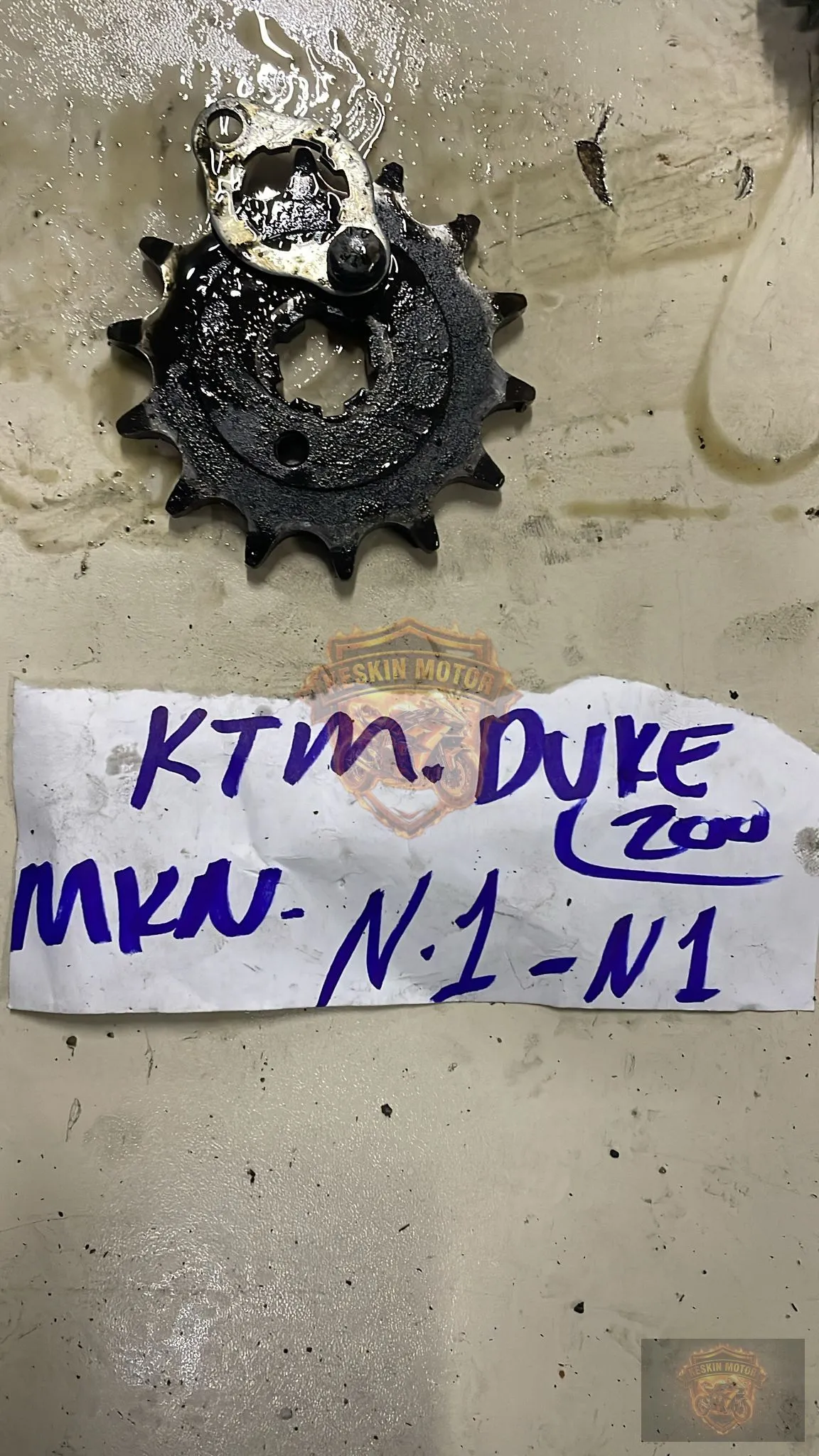 KTM DUKE 200 ÖN DİŞLİ - Keskin Motor Orijinal Çıkma Parça