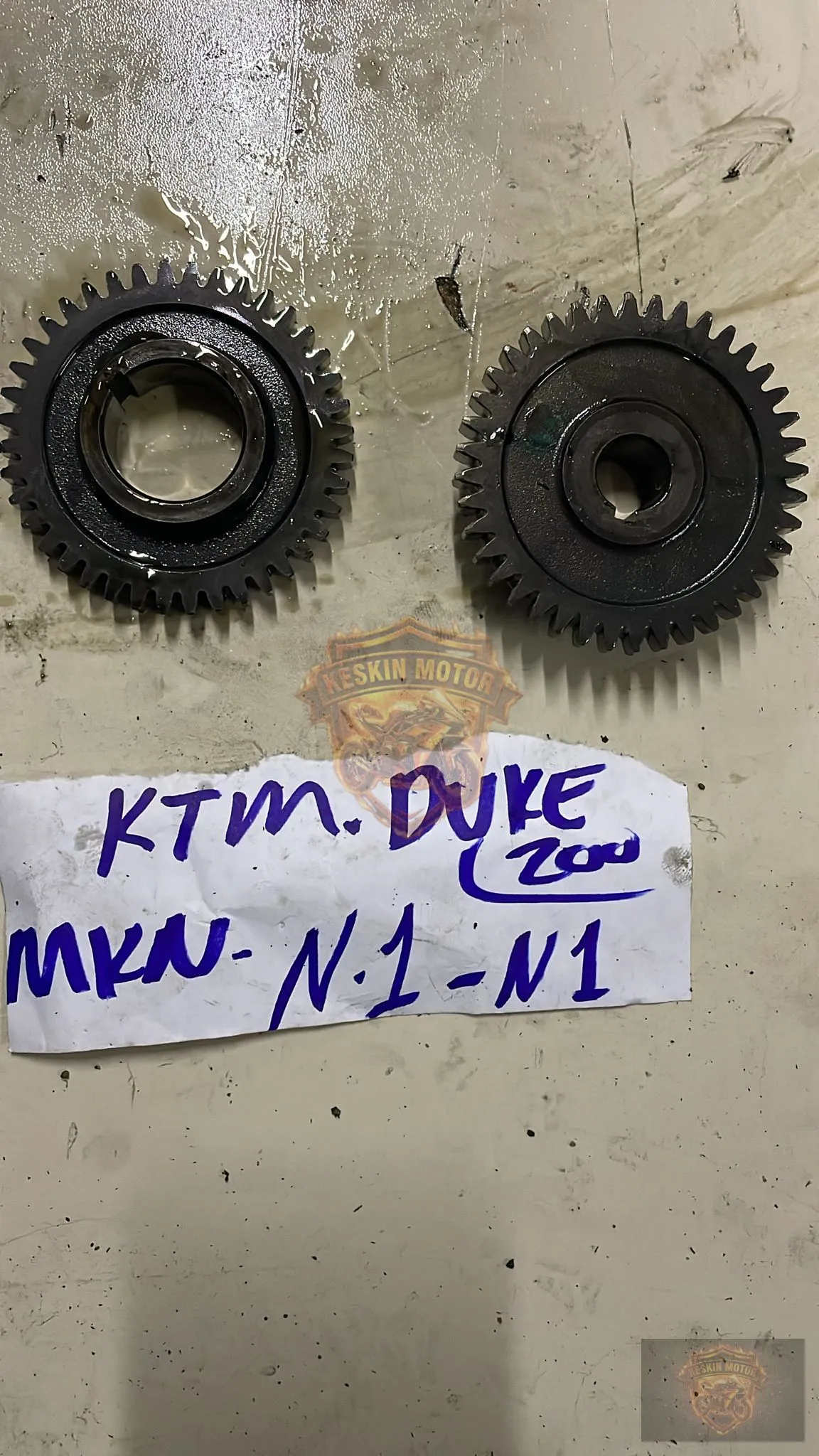 KTM DUKE 200 - RC 200 BALANSÖR DİŞLERİ - Keskin Motor Orijinal Çıkma Parça