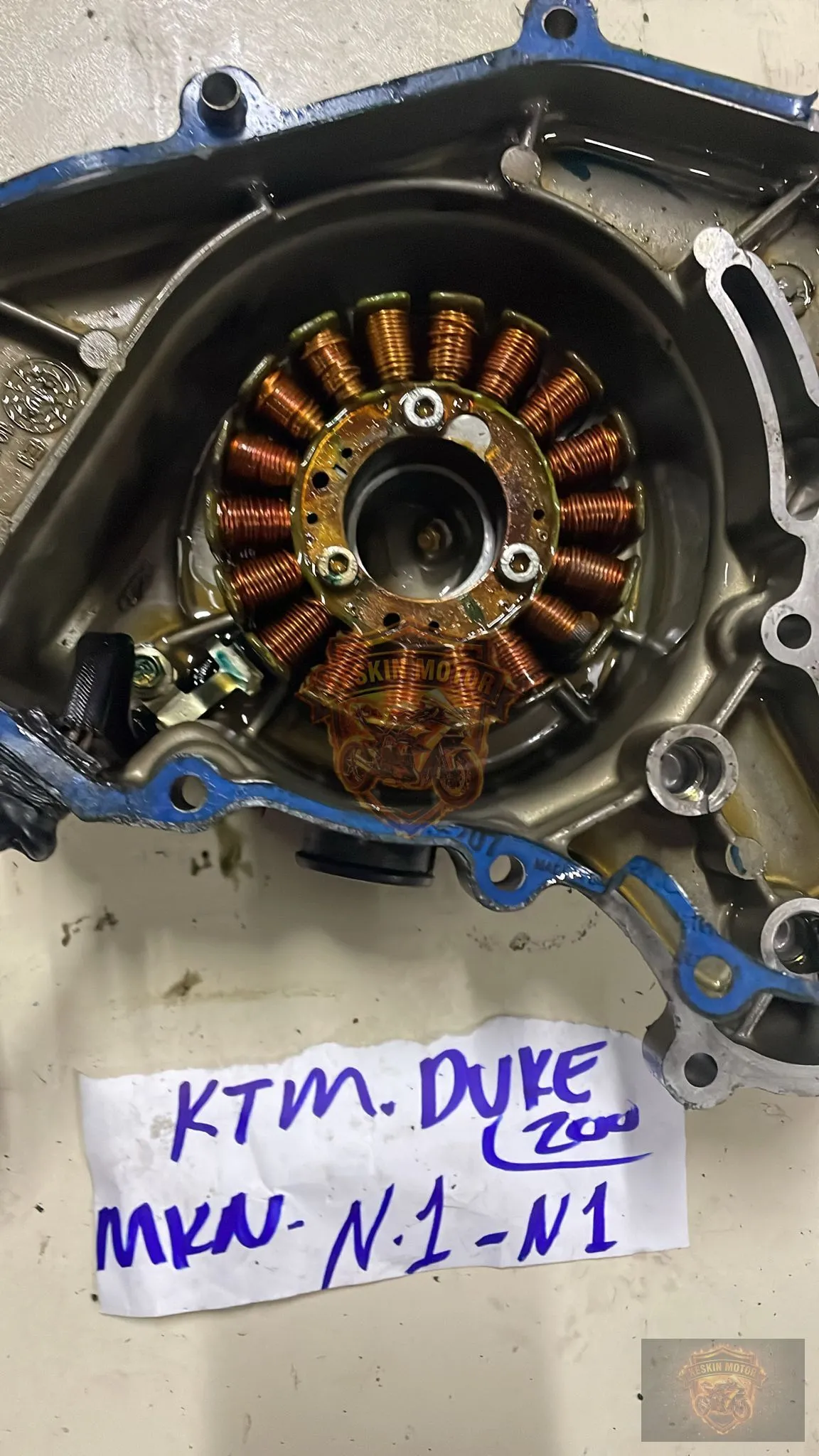 KTM DUKE 200 STATÖR SARGI ORJİNAL - Keskin Motor Orijinal Çıkma Parça