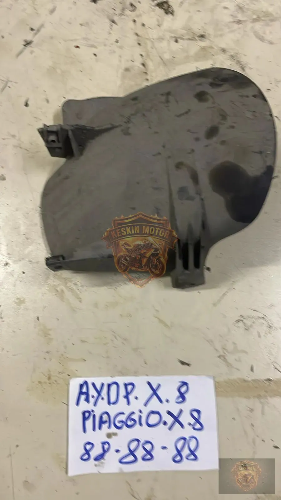 PİAGGİO X8 EVO ARKA TEKER SIYIRICI - Keskin Motor Orijinal Çıkma Parça