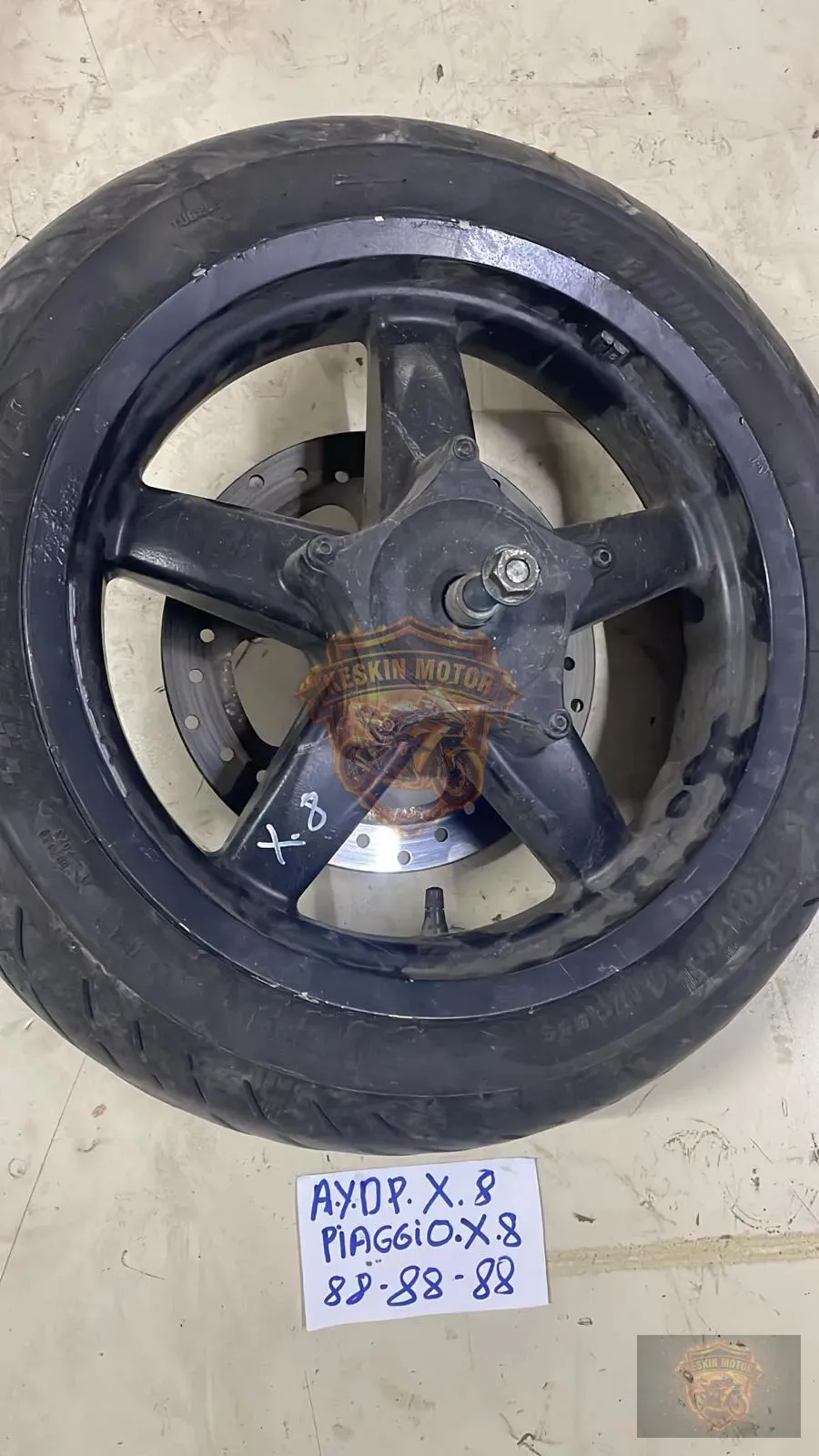 PİAGGİO X8 EVO ÖN JANT - Keskin Motor Orijinal Çıkma Parça
