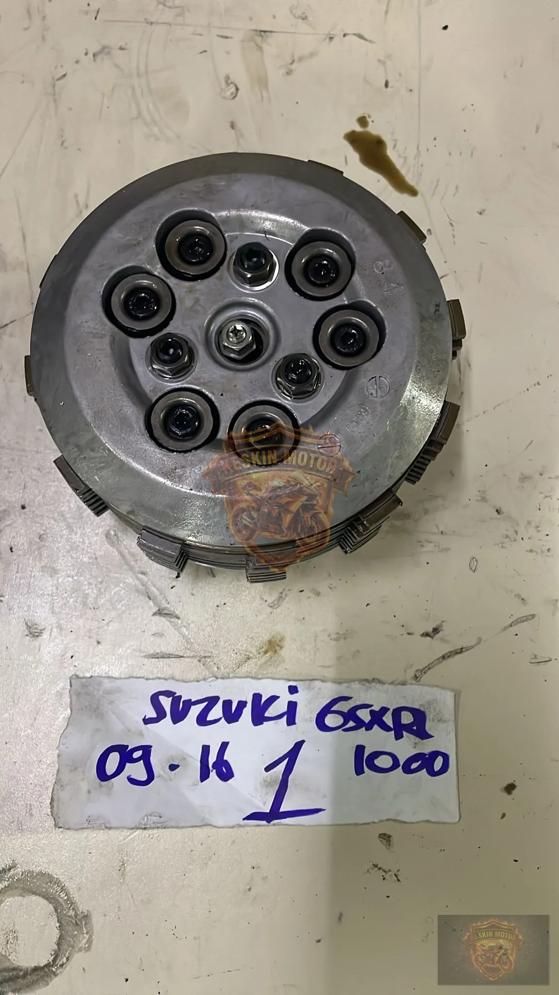 SUZUKİ GSXR 1000 KOMPLE DEBRİYAJ SETİ - Keskin Motor Orijinal Çıkma Parça