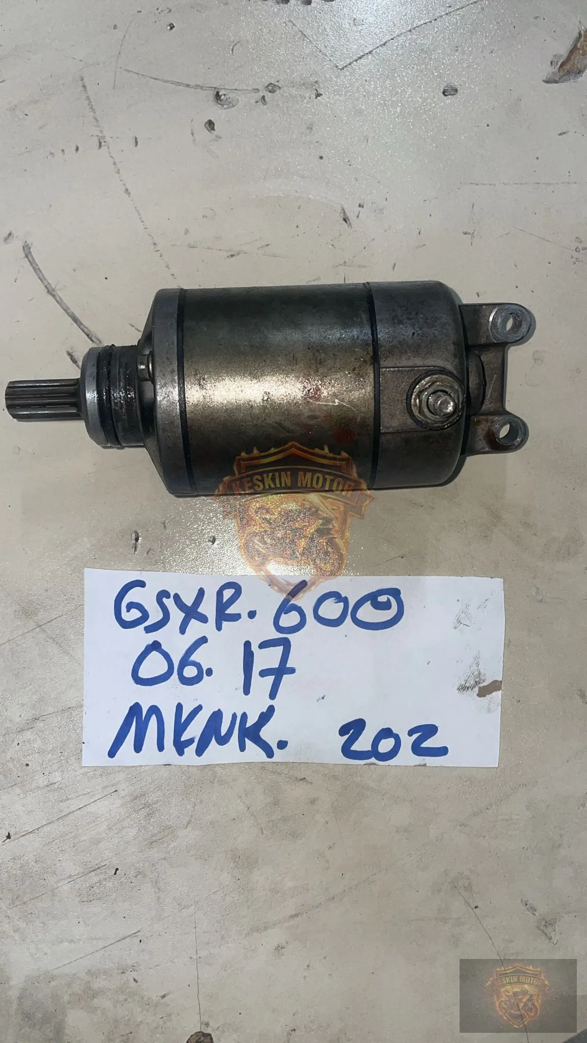 SUZUKI GSXR 600 - GSXR 1000 MARŞ MOTORU - Keskin Motor Orijinal Çıkma Parça