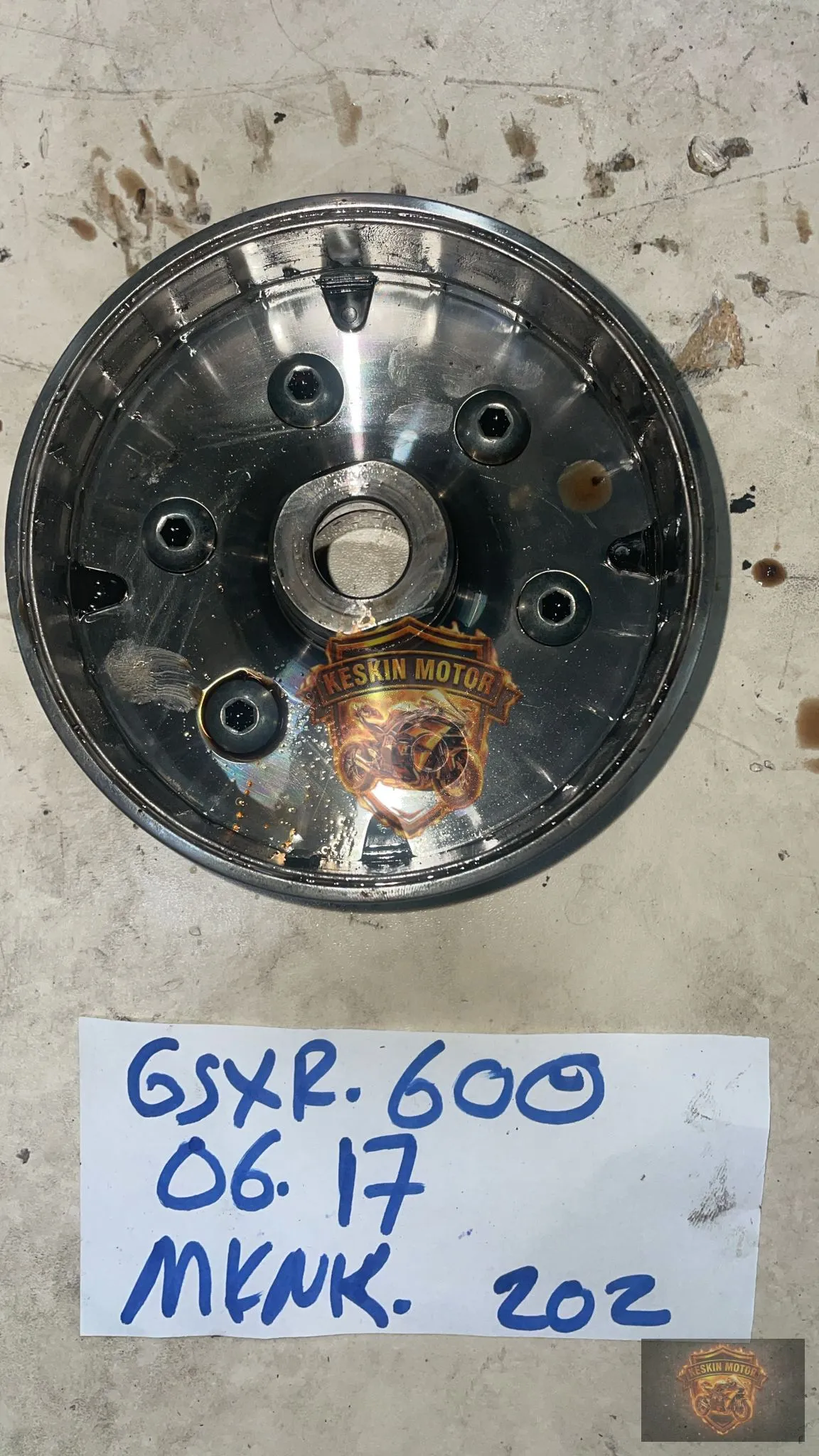 SUZUKI GSXR 600 2006-2017 UYUMLU MANYOTA MIKNATIS - Keskin Motor Orijinal Çıkma Parça