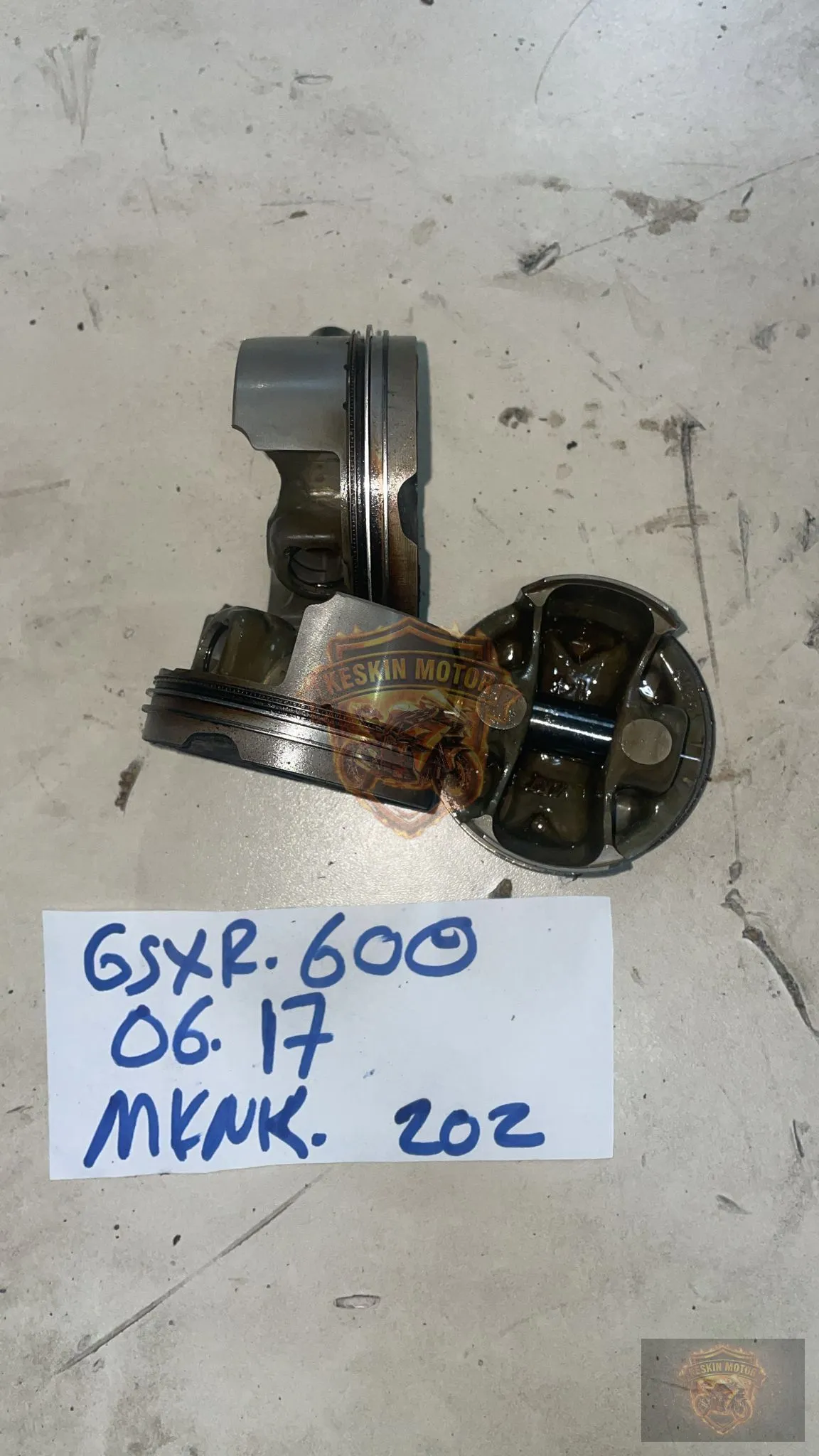 SUZUKI GSXR 600 2006-2017 UYUMLU PİSTON SEGMEN ADET FİYATI - Keskin Motor Orijinal Çıkma Parça