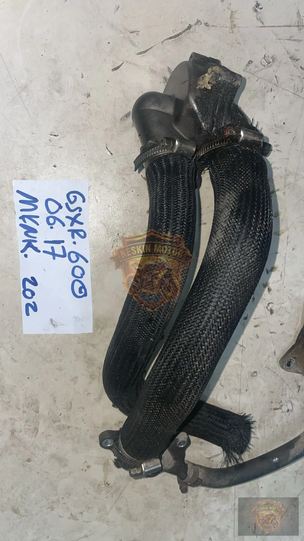 SUZUKI GSXR 600 2006-2017 UYUMLU RADYATÖR HORTUMLARI-DEVİRDAİM HORTUMU - Keskin Motor Orijinal Çıkma Parça