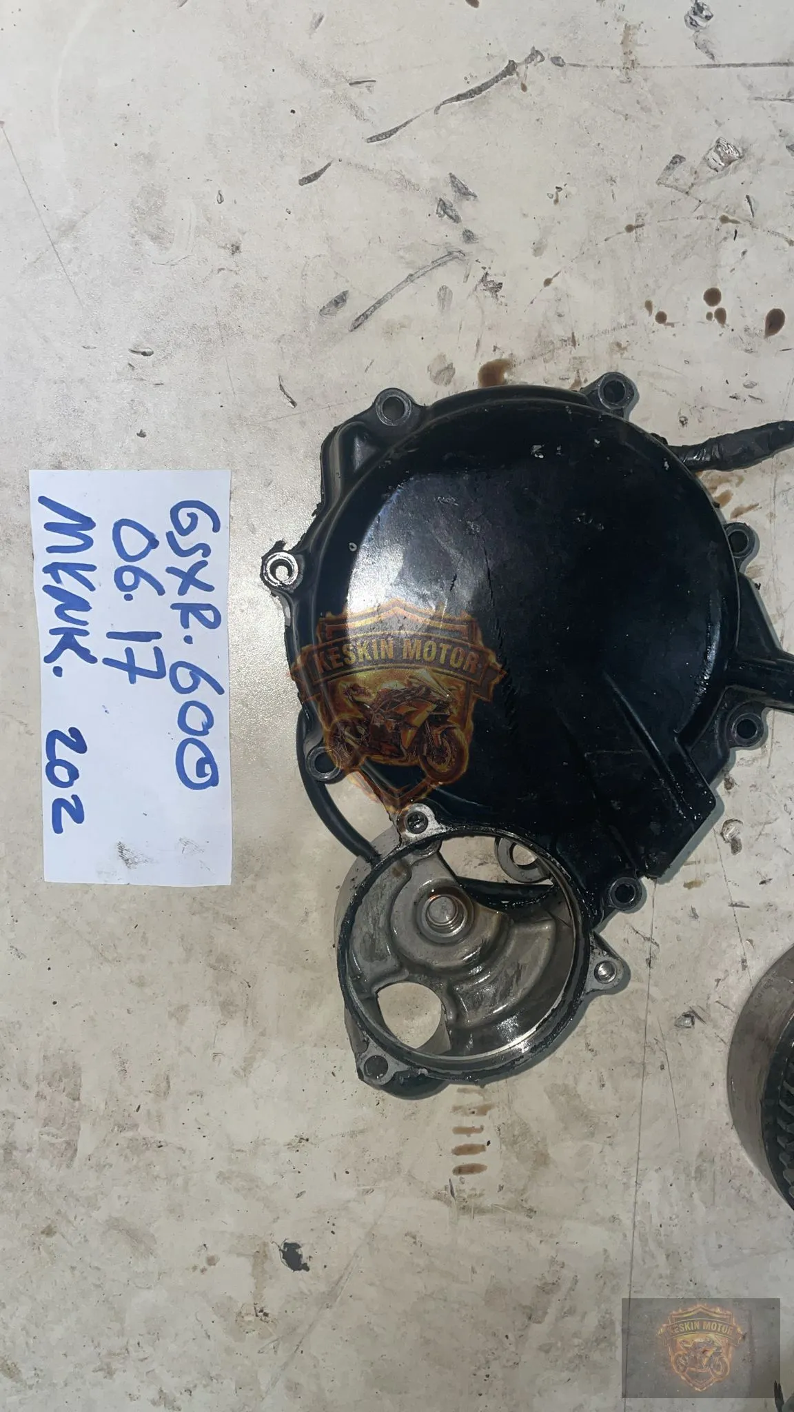 SUZUKI GSXR 600 2006-2017 UYUMLU STATÖR KAPAK - Keskin Motor Orijinal Çıkma Parça