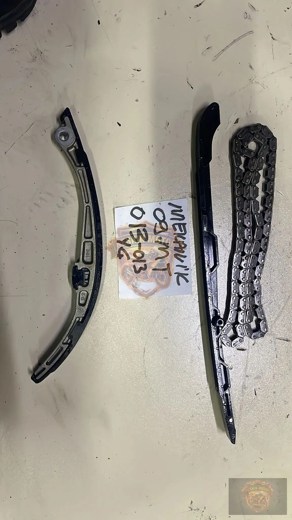 YAMAHA MT-09 EKSANTİRİK ZİNCİR GERGİ PALETLER - Keskin Motor Orijinal Çıkma Parça