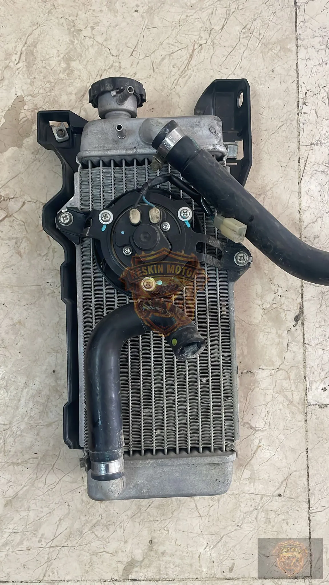 YAMAHA WR 125 RADYATÖR KOMPLE DOLU - Keskin Motor Orijinal Çıkma Parça