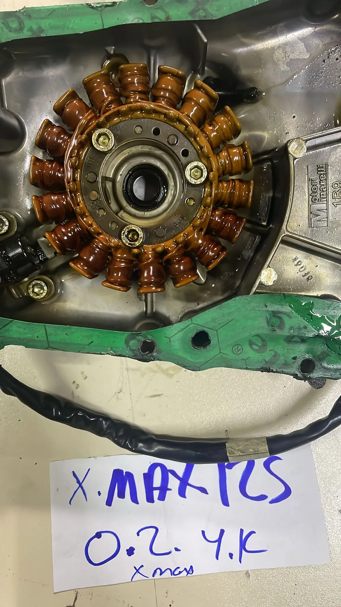 YAMAHA XMAX 125 SARGI - STATOR - Keskin Motor Orijinal Çıkma Parça