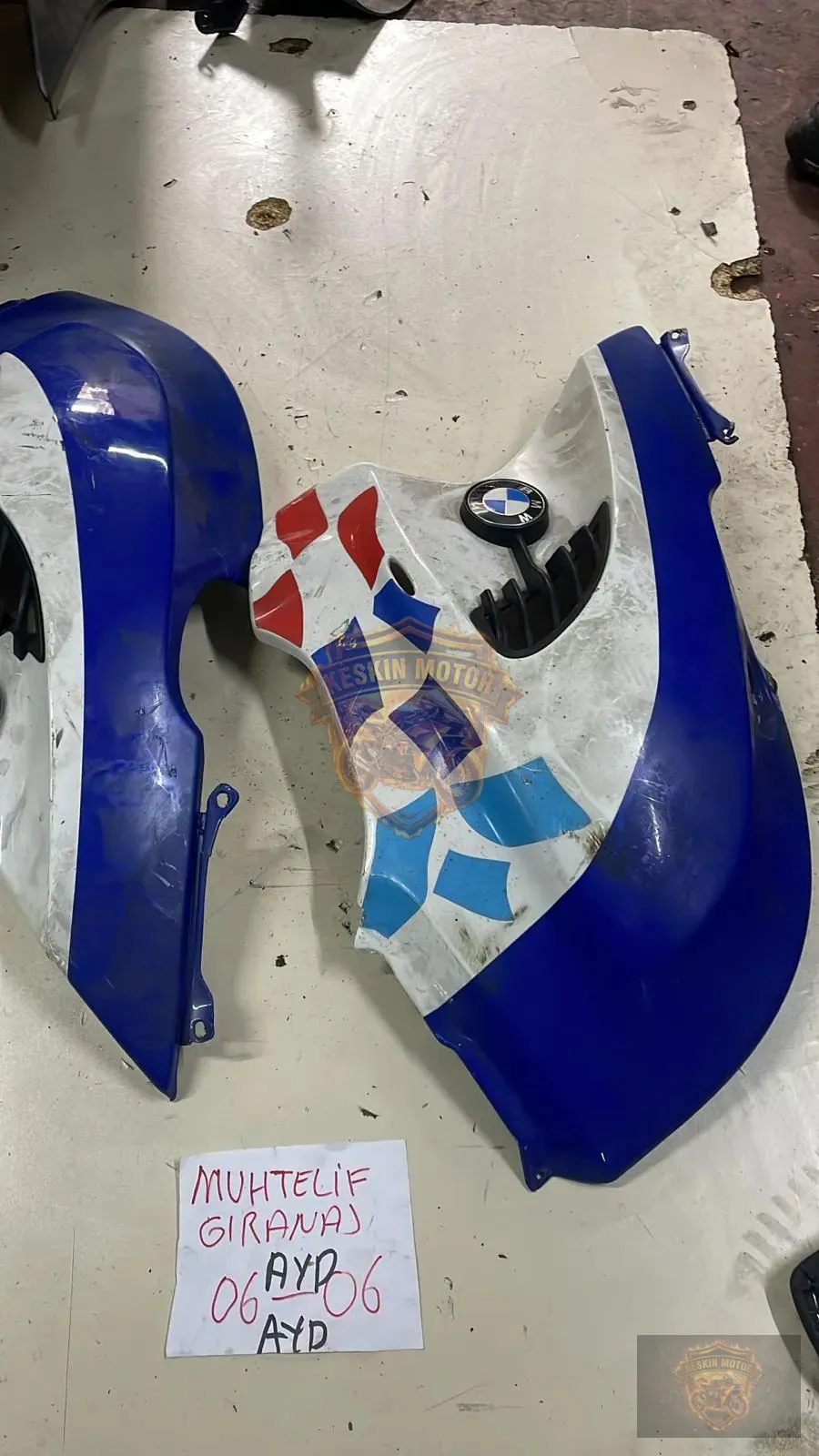 BMW F650 DEPO GRENAJI SAĞ - SOL - Keskin Motor Orijinal Çıkma Parça
