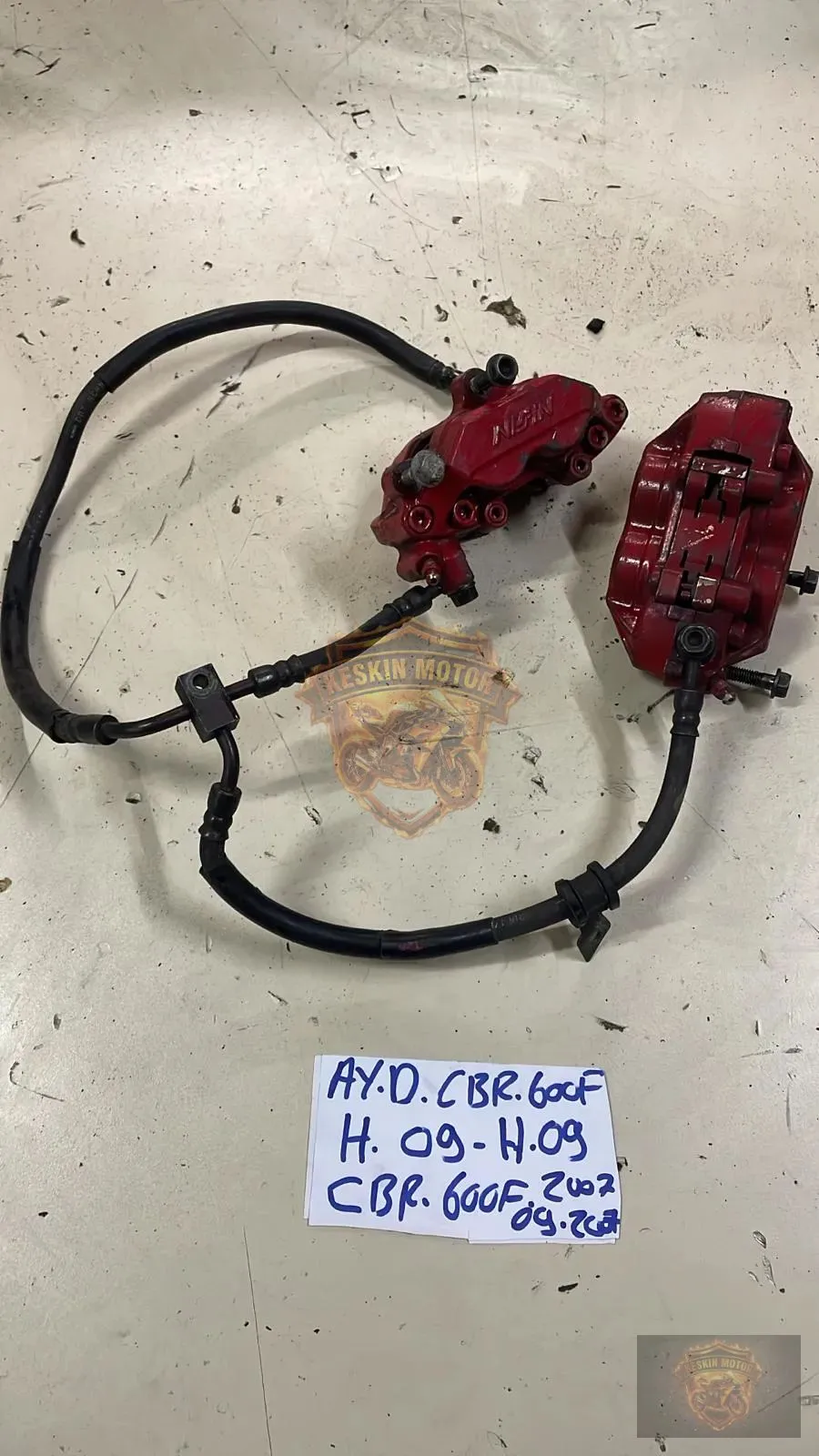 HONDA CBR 600RR ÖN FREN KALİPERLERİ VE HORTUM - Keskin Motor Orijinal Çıkma Parça
