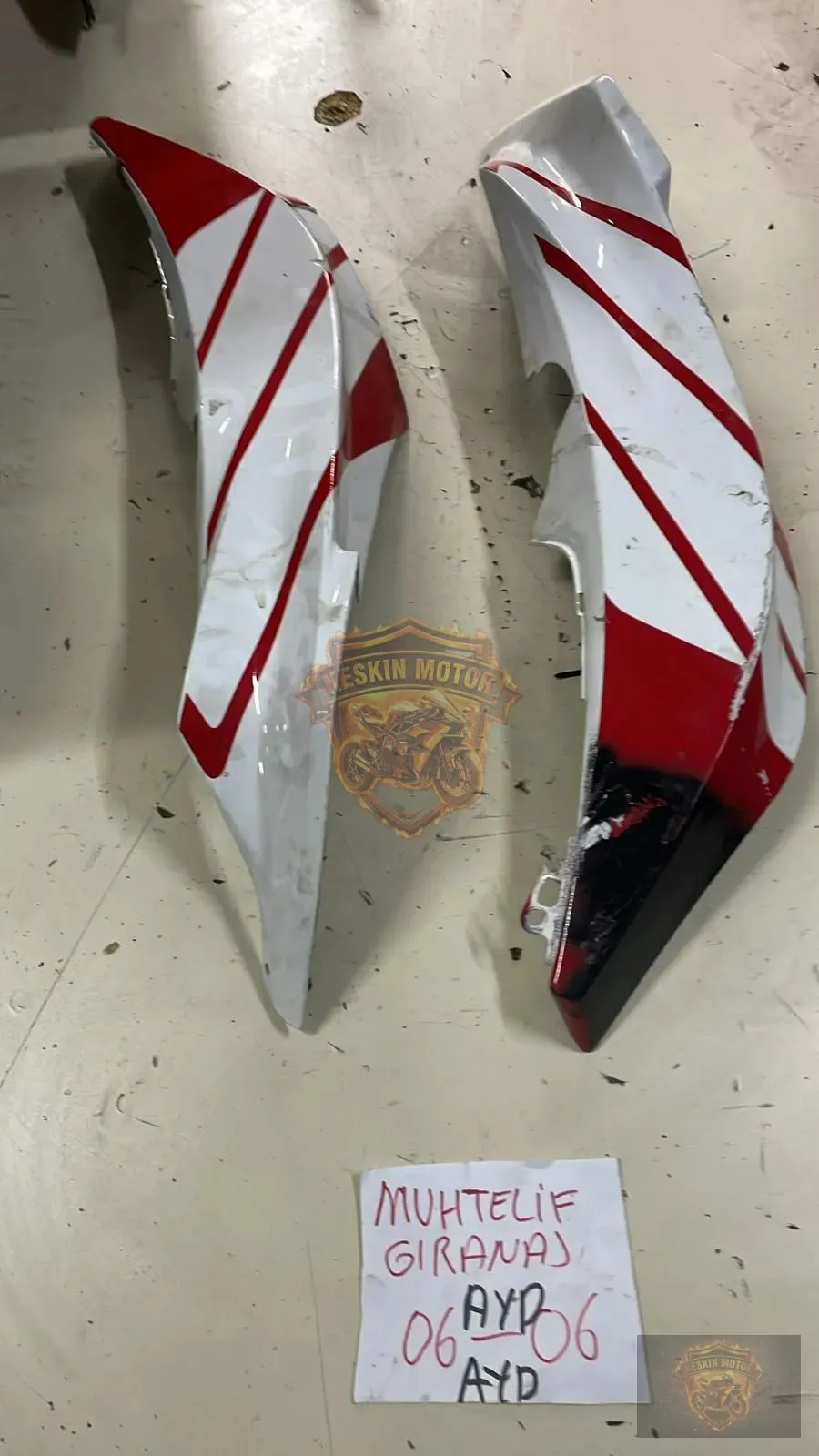 HONDA CBR 600RR SAĞ - SOL YAN GRENAJ - Keskin Motor Orijinal Çıkma Parça
