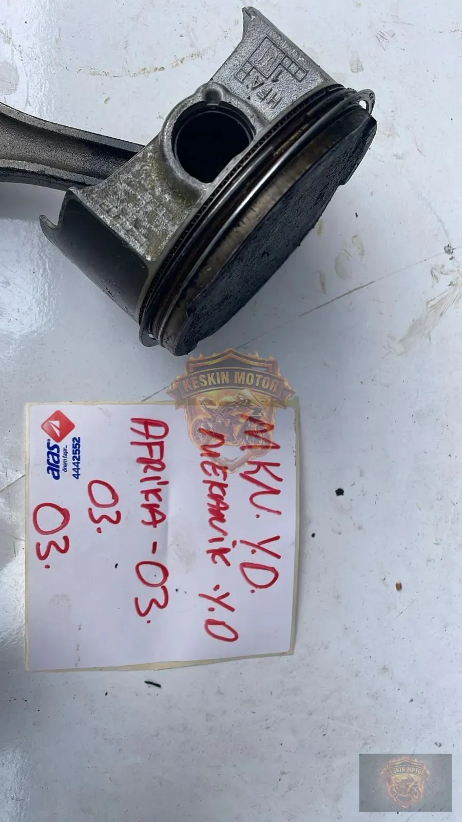HONDA CRF 1000 PİSTON SEGMAN - Keskin Motor Orijinal Çıkma Parça