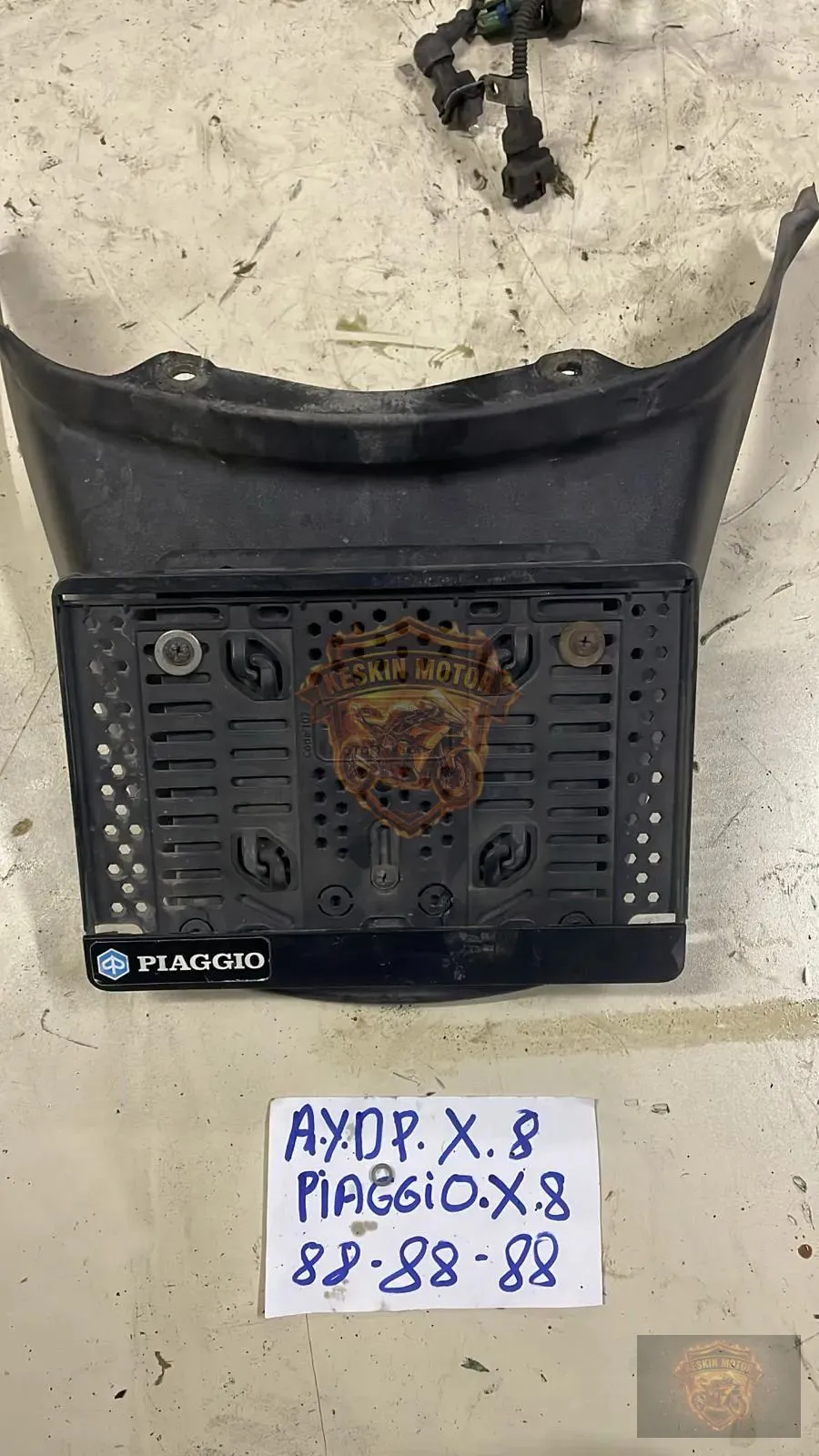 PİAGGİO X8 EVO ARKA ÇAMURLUK - Keskin Motor Orijinal Çıkma Parça
