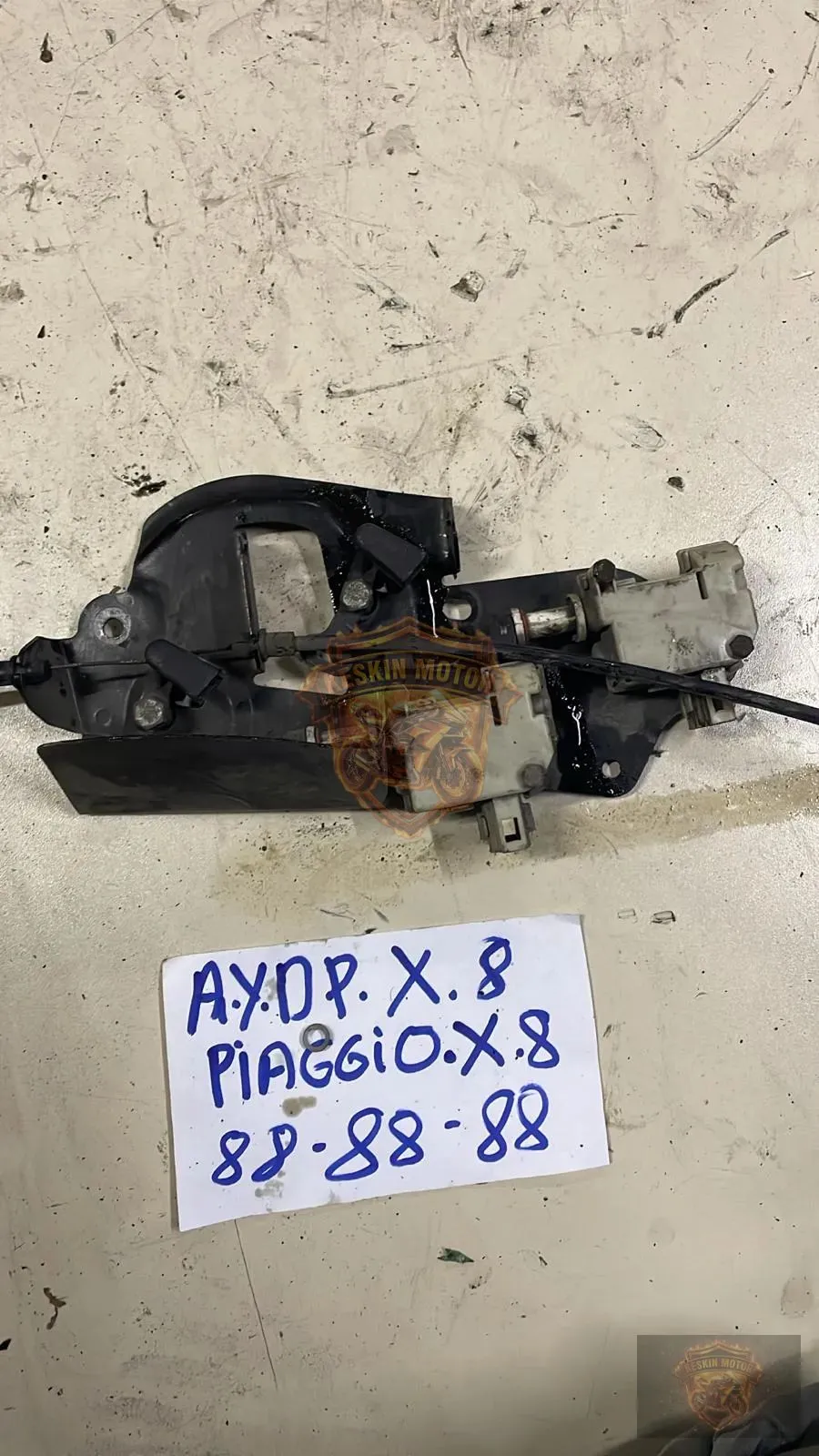 PİAGGİO X8 EVO ARKA KİLİT MEKANİZMASI - Keskin Motor Orijinal Çıkma Parça