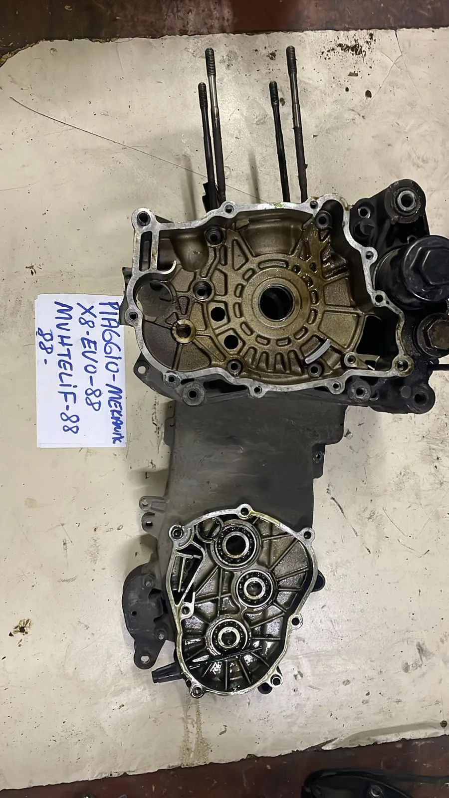 PİAGGİO X8 EVO BLOK TAKIM - Keskin Motor Orijinal Çıkma Parça