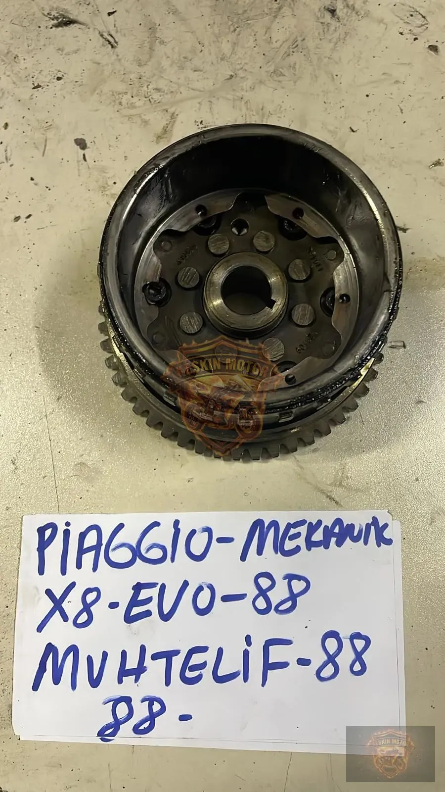 PİAGGİO X8 EVO MANYETO MIKNASTIS - Keskin Motor Orijinal Çıkma Parça