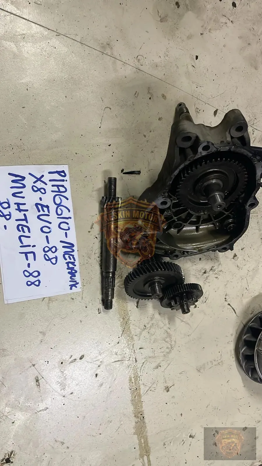 PİAGGİO X8 EVO ŞANZIMAN KOMPLE - Keskin Motor Orijinal Çıkma Parça