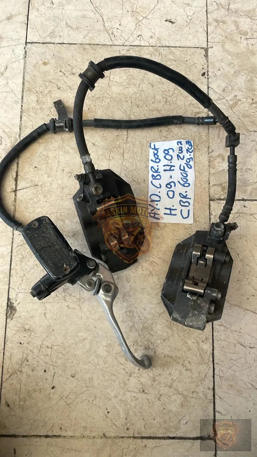 HONDA CBR 600F ÖN FREN MERKEZ KOMPLE - Keskin Motor Orijinal Çıkma Parça