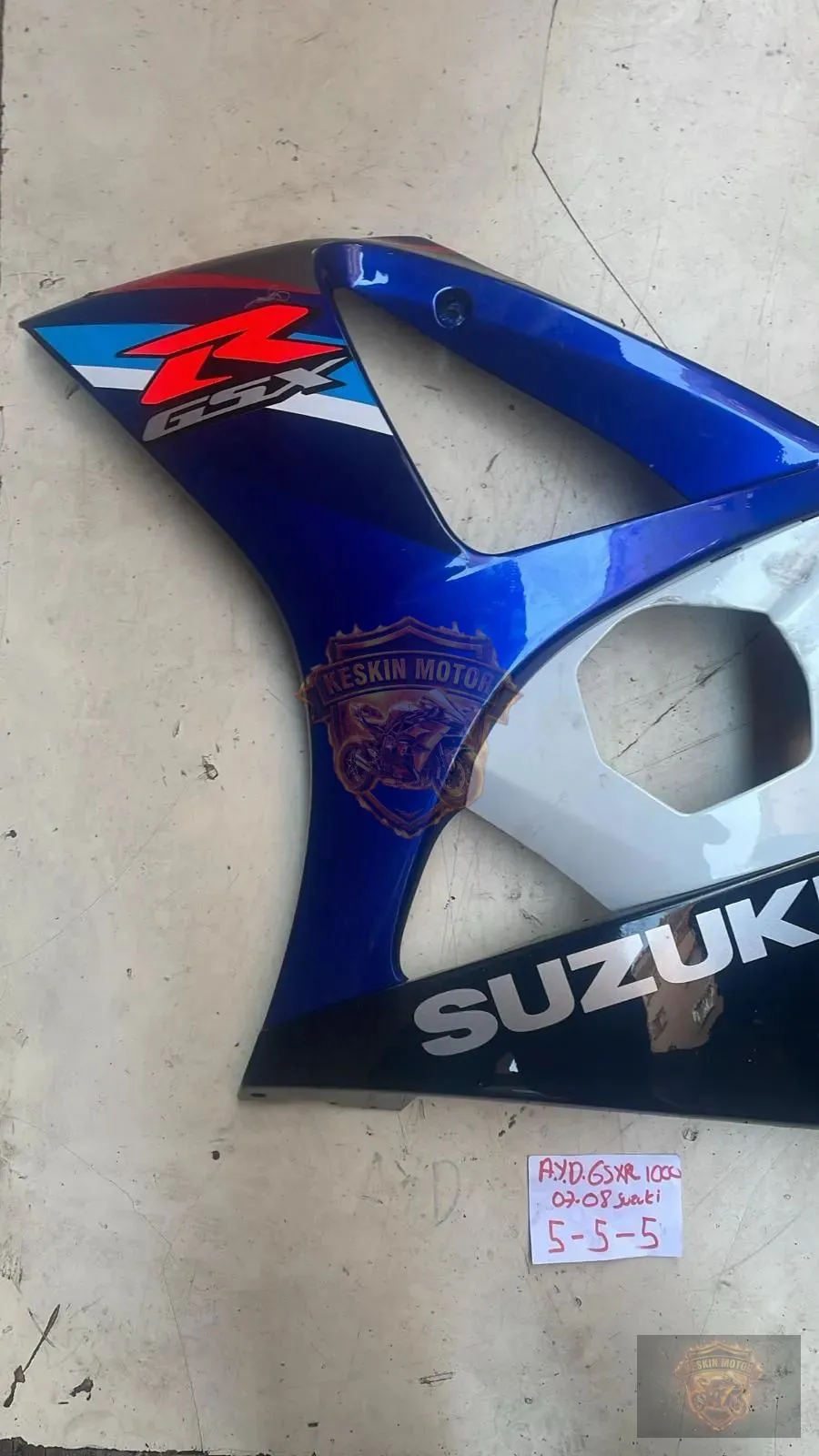 SUZUKİ GSXR 1000 SOL YAN GRENAJ KOMPLE - Keskin Motor Orijinal Çıkma Parça