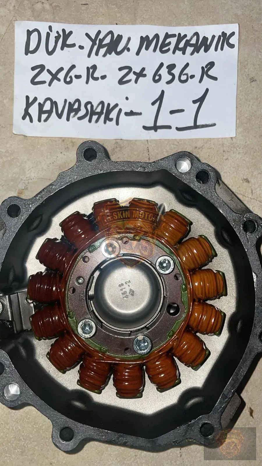 KAWASAKİ ZX-10R / ZX6R STATÖR - SARGI (ORJİNAL) - Keskin Motor Orijinal Çıkma Parça