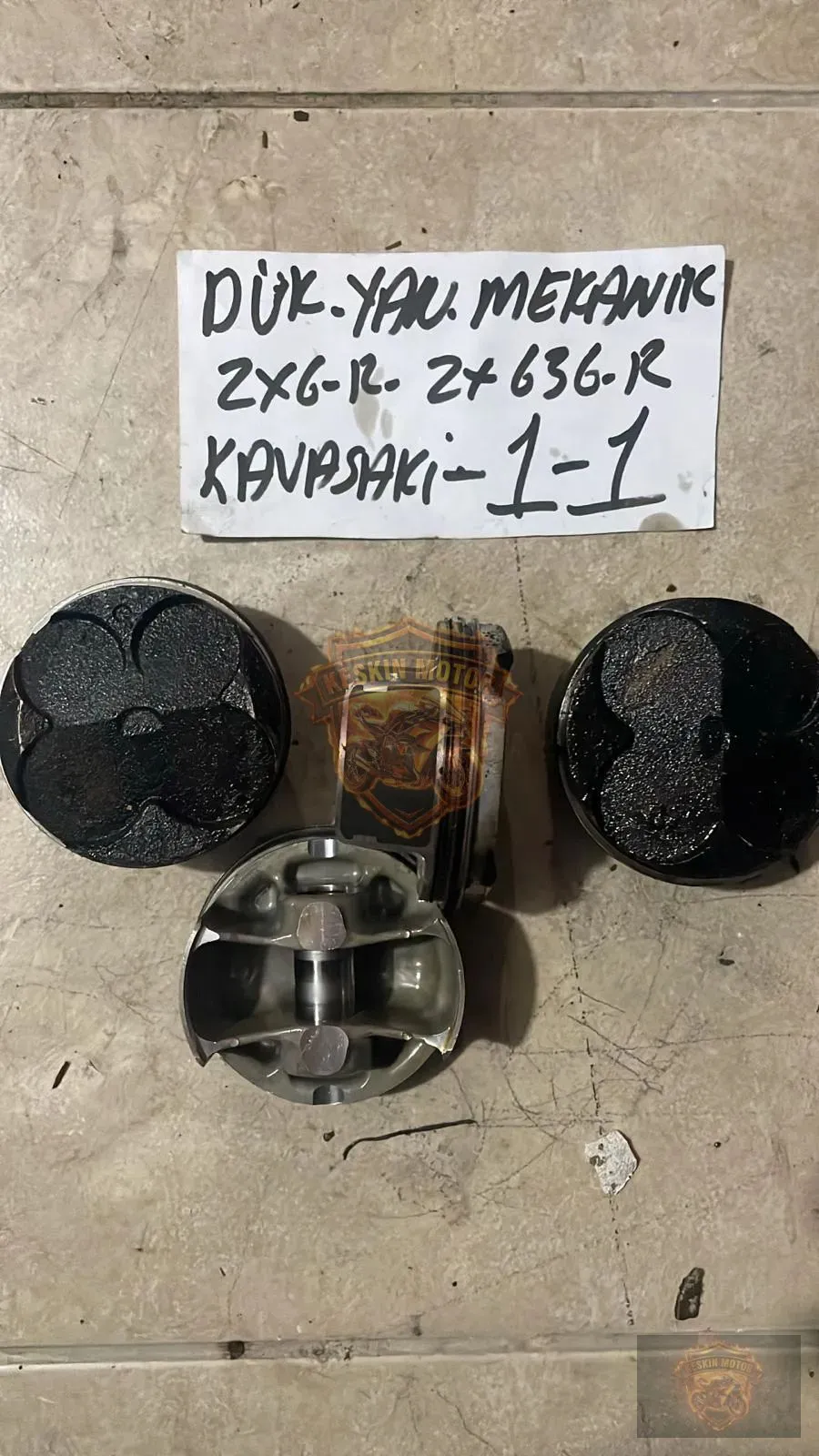 KAWASAKİ ZX-6R PİSTON SEGMAN - Keskin Motor Orijinal Çıkma Parça