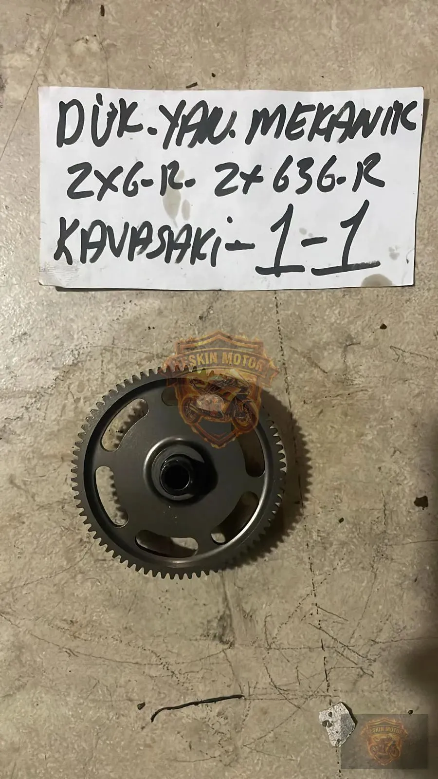 KAWASAKİ ZX-6R / ZX636 MARŞ ARA DİŞLİ - Keskin Motor Orijinal Çıkma Parça