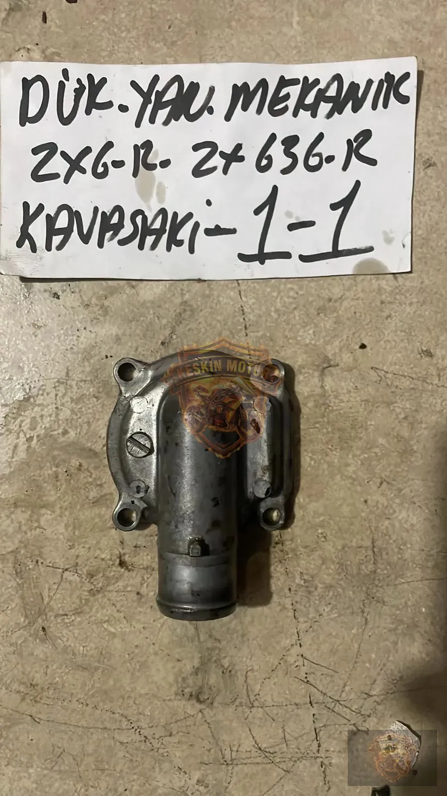 KAWASAKİ ZX-6R / ZX636 TERMOSTAT KAPAĞI - Keskin Motor Orijinal Çıkma Parça