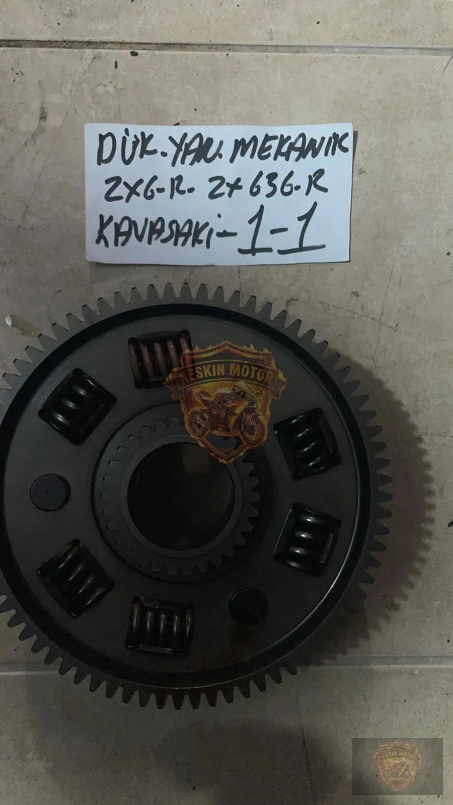 KAWASAKİ ZX-6R / ZX636R DEBRİYAJ TASI - Keskin Motor Orijinal Çıkma Parça