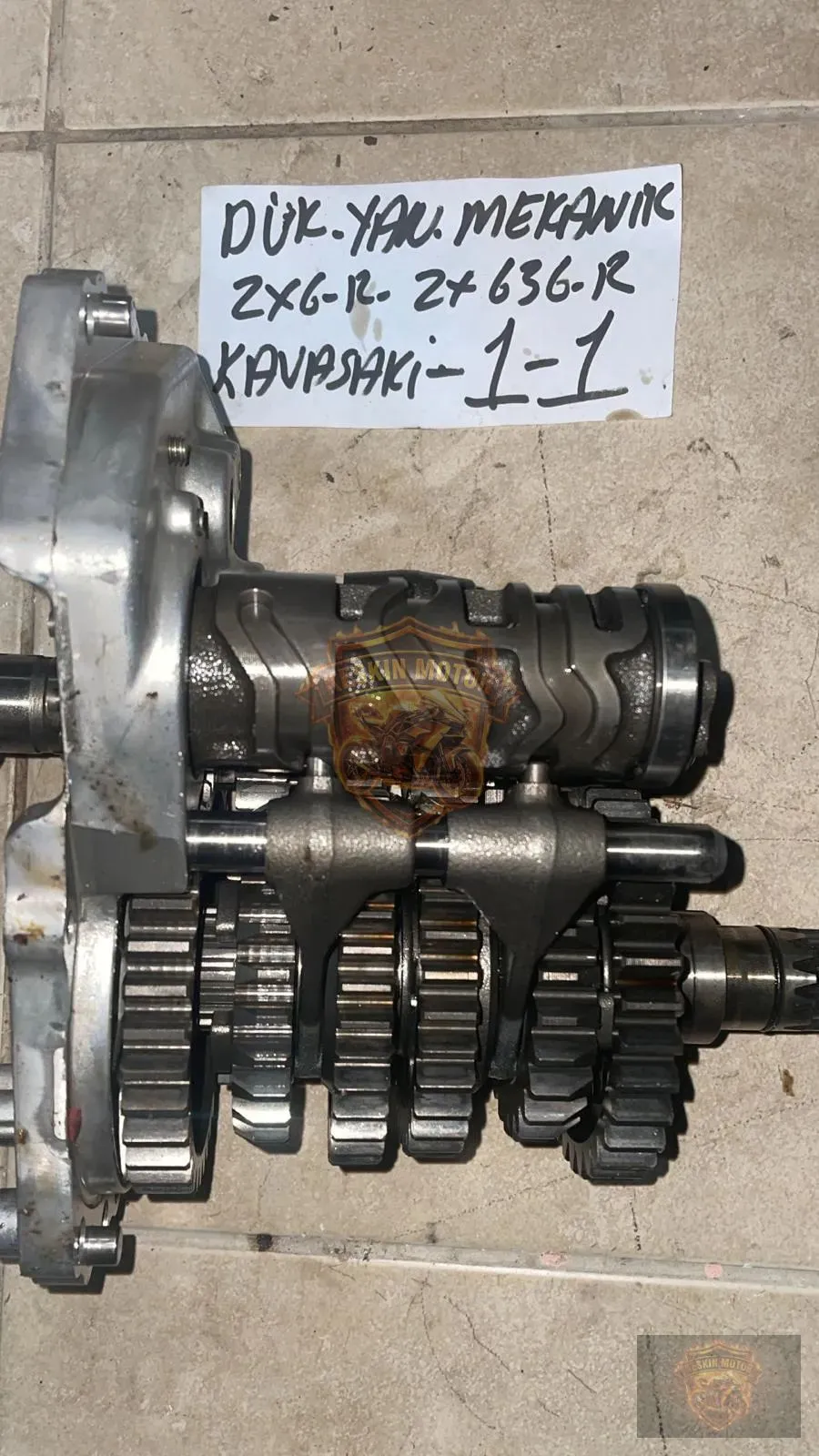 KAWASAKİ ZX-6R / ZX636R ŞANZIMAN KOMPLE - Keskin Motor Orijinal Çıkma Parça